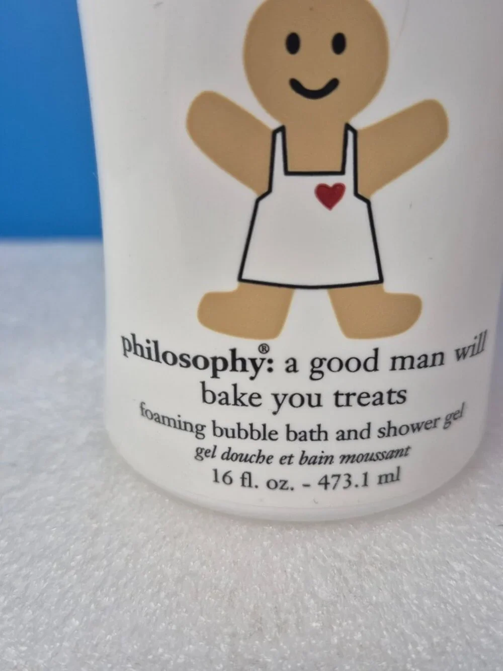 Philosophy Muffin Man Foaming bubble bath & Shower Gel 16 OZ SEALED